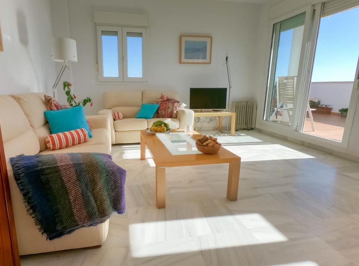 Terraza Trafalgar Apartamento Tipo Penthouse Con Enorme Terraza Y Vistas Al Mar Conil De La Frontera Εξωτερικό φωτογραφία