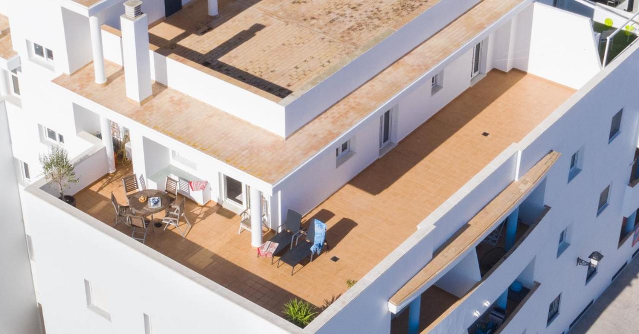 Terraza Trafalgar Apartamento Tipo Penthouse Con Enorme Terraza Y Vistas Al Mar Conil De La Frontera Εξωτερικό φωτογραφία