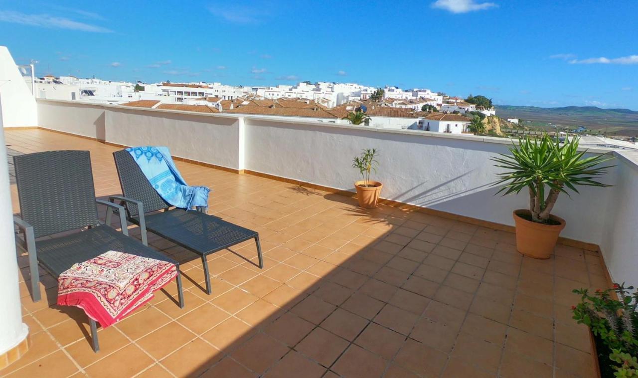 Terraza Trafalgar Apartamento Tipo Penthouse Con Enorme Terraza Y Vistas Al Mar Conil De La Frontera Εξωτερικό φωτογραφία